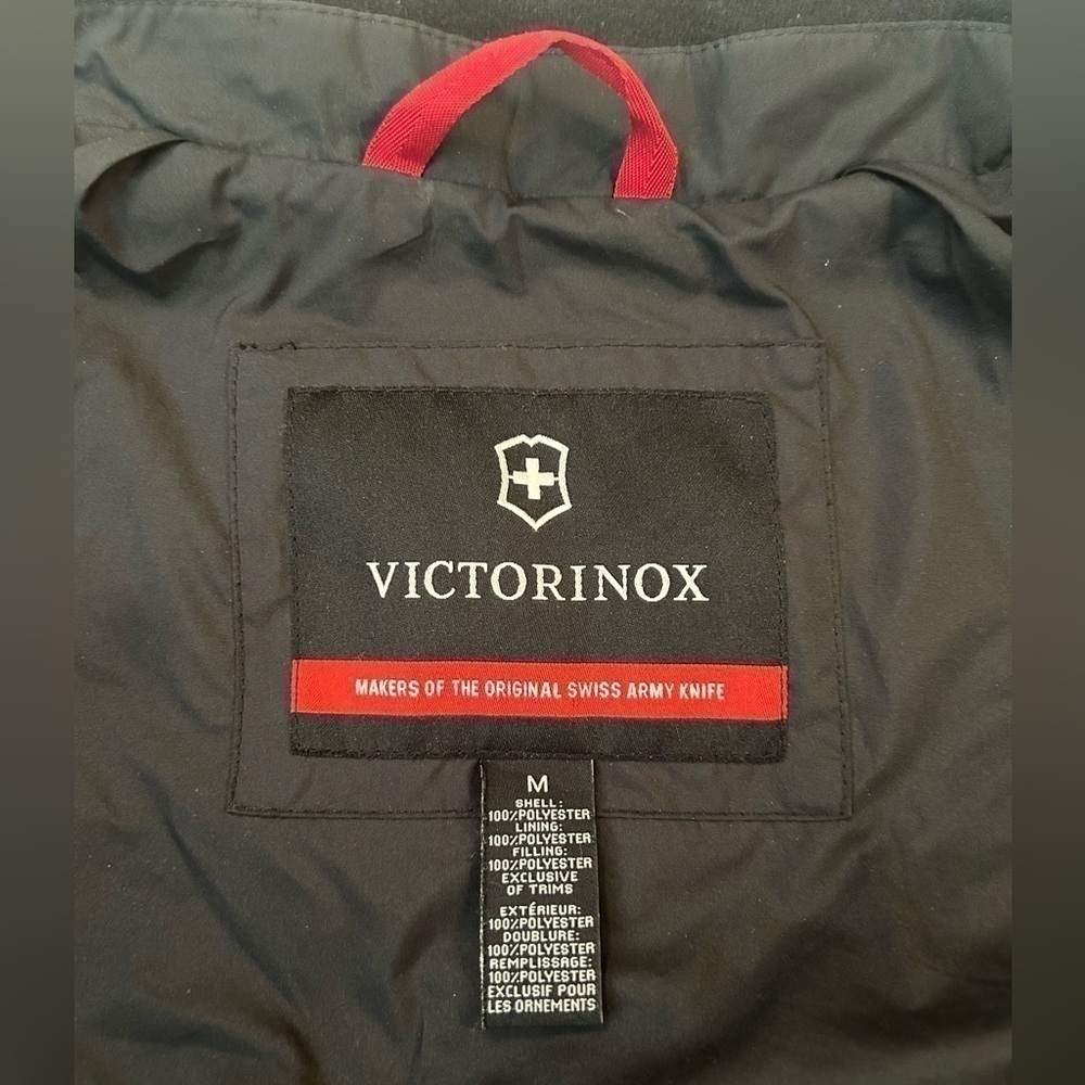 VICTORINOX Men Spring-Fall Jacket, Black, Size Medium - Picture 5 of 8